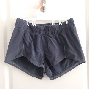 Lululemon Miles Ahead Shorts Size 4 in Shadow